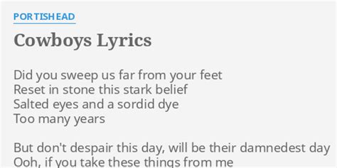 cowboys lyrics